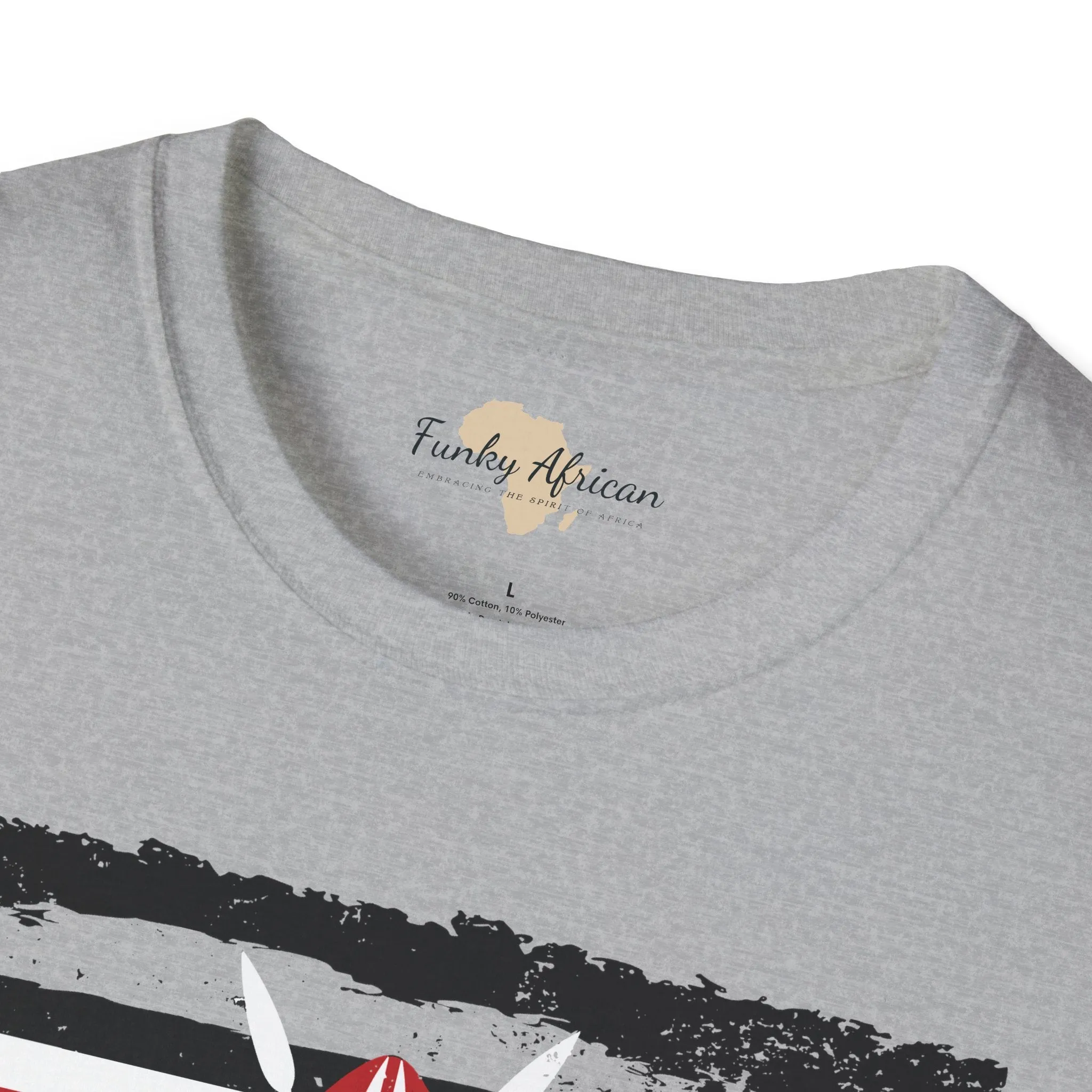 Kenya strip unisex softstyle tee