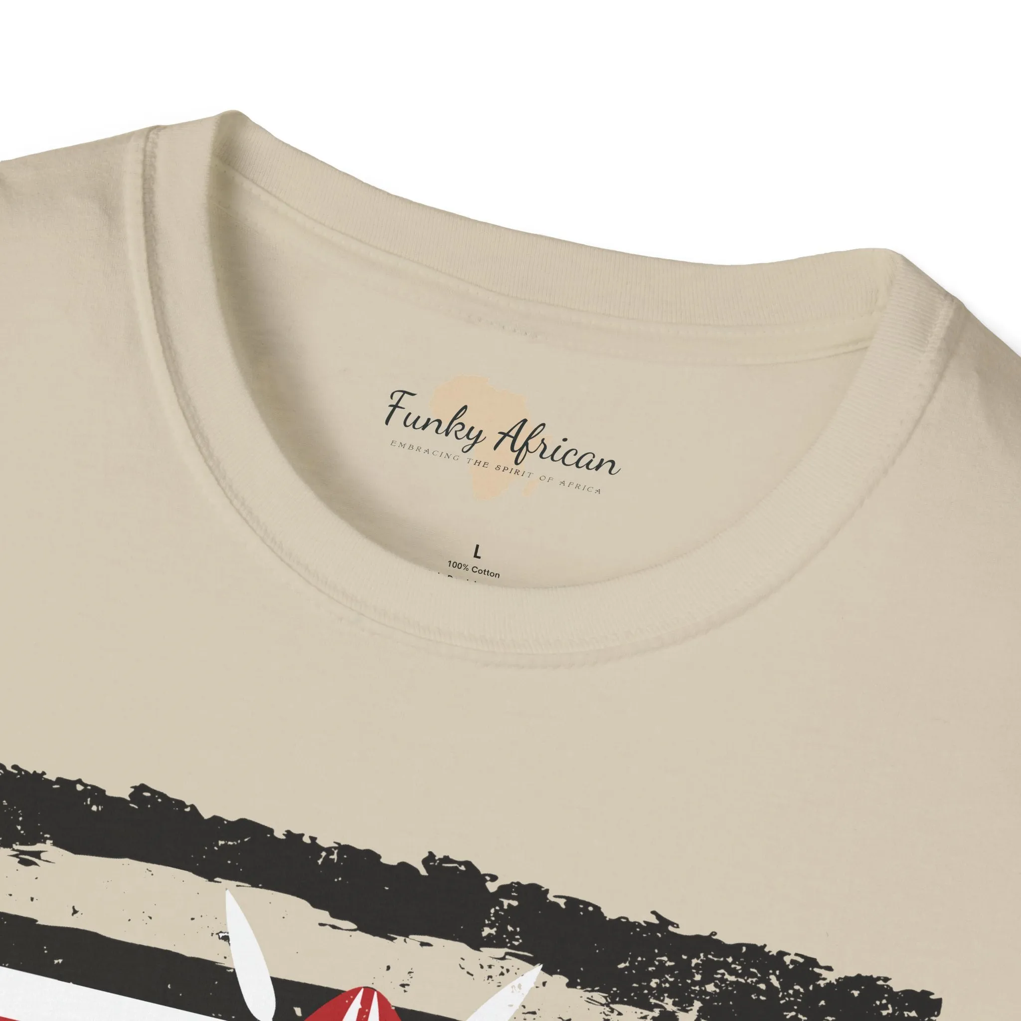 Kenya strip unisex softstyle tee