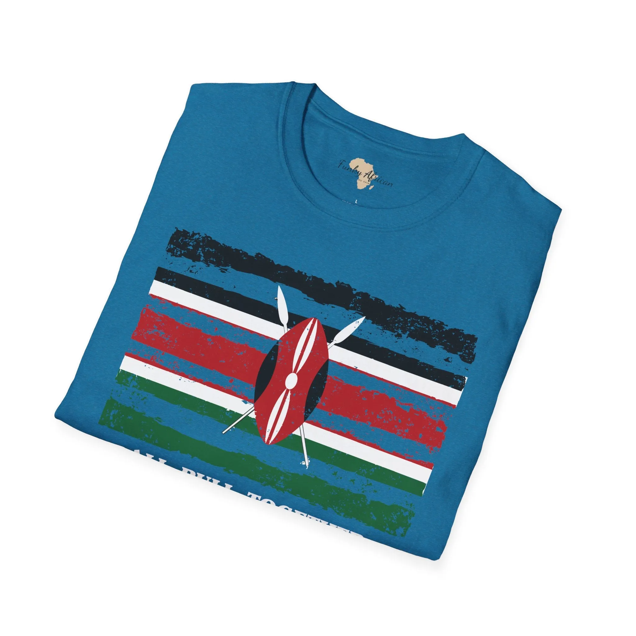Kenya strip unisex softstyle tee