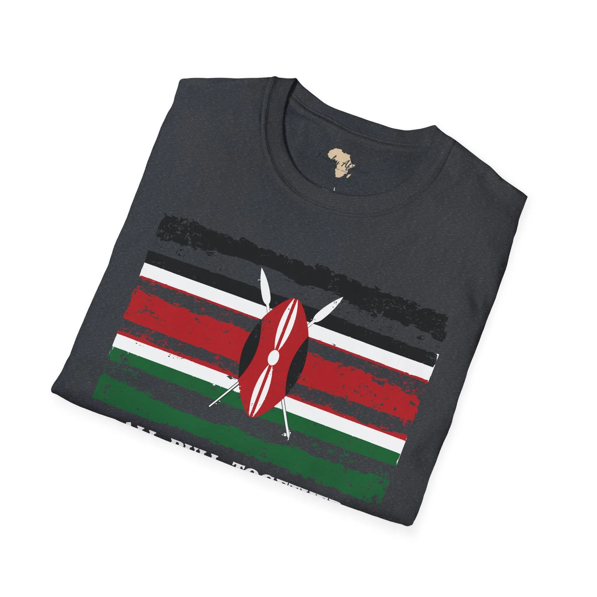Kenya strip unisex softstyle tee