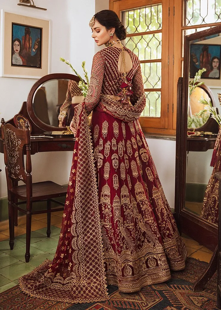 KHASTEHGARI | Afrozeh Shehnai Wedding Formals 2021 | Unstitched Embroidered Suit