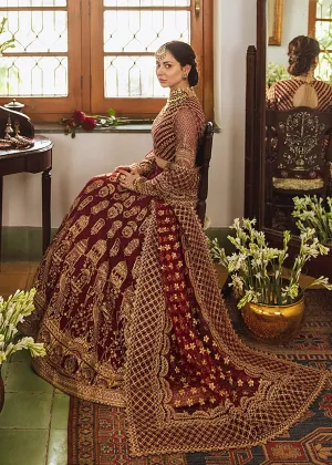 KHASTEHGARI | Afrozeh Shehnai Wedding Formals 2021 | Unstitched Embroidered Suit