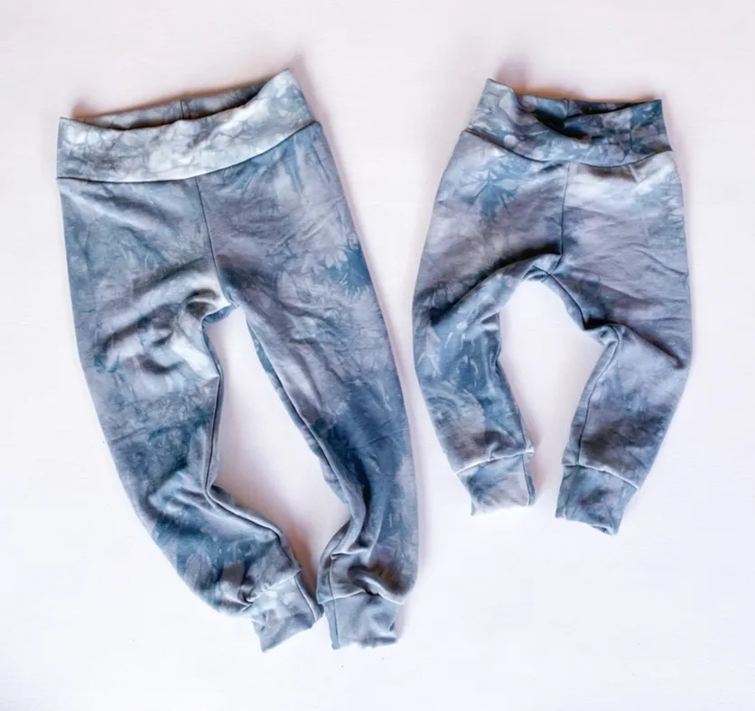 Kids Pewter Bamboo Joggers