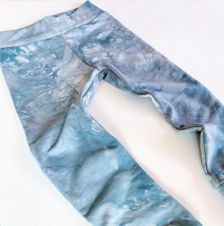 Kids Pewter Bamboo Joggers