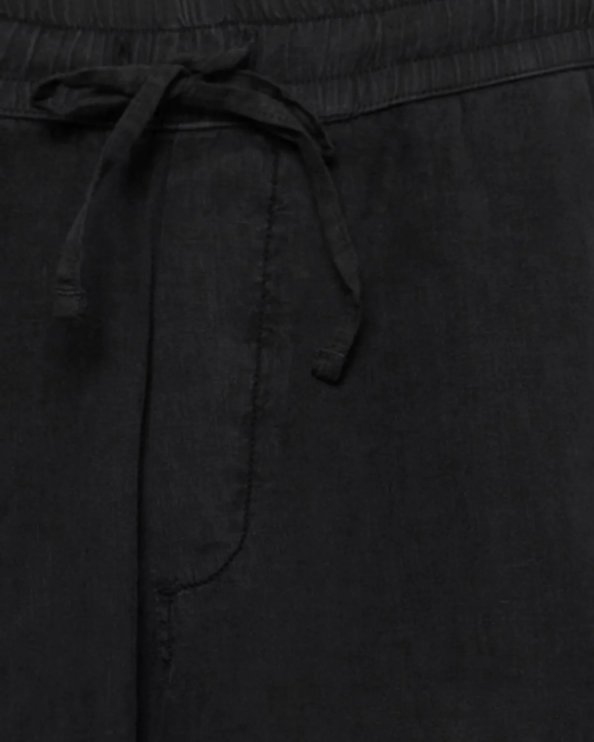 Kingsley casual linen pants 4115 - Caviar