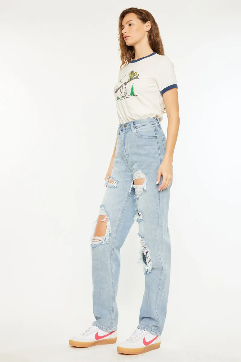 Kyla Ultra High Rise 90's Baggy Jeans