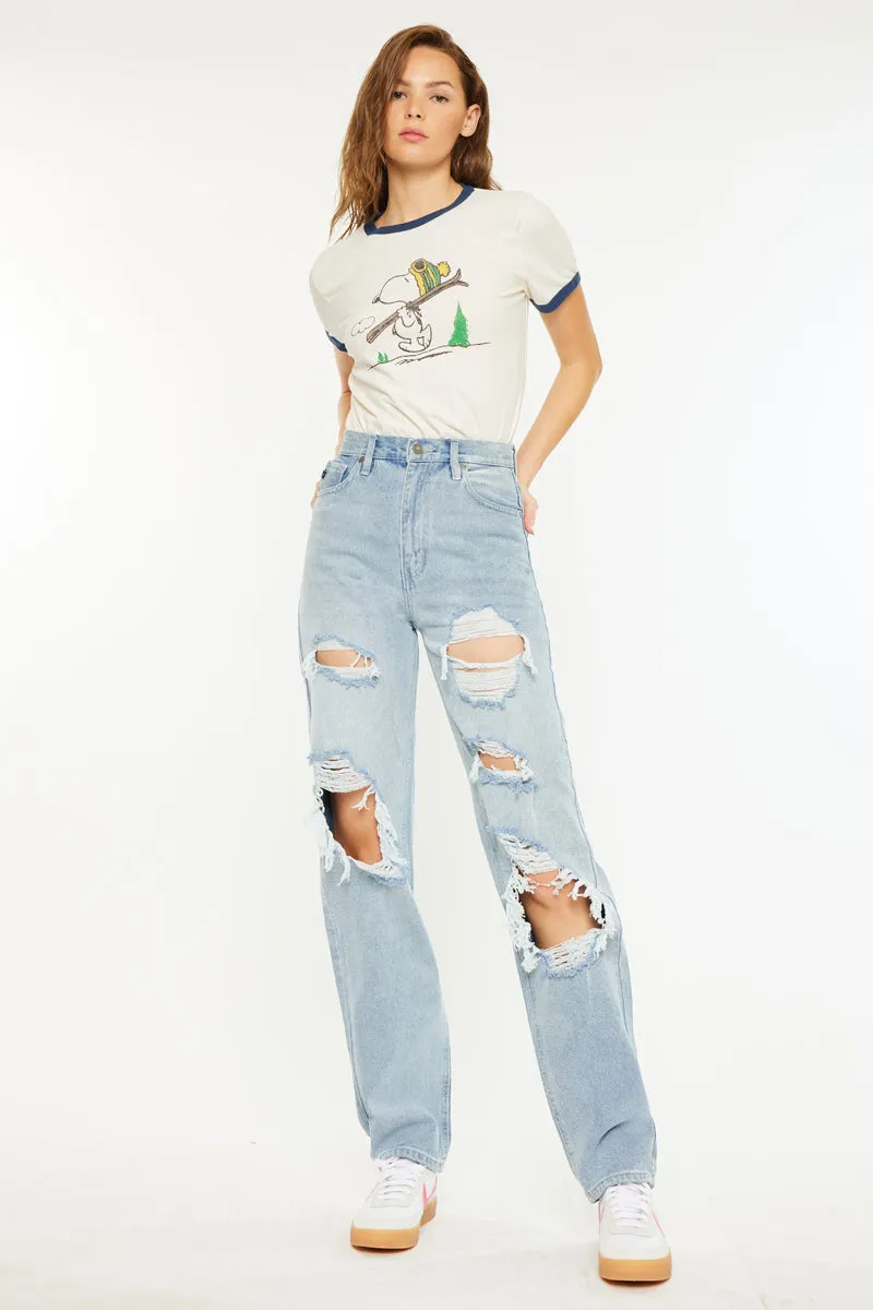 Kyla Ultra High Rise 90's Baggy Jeans