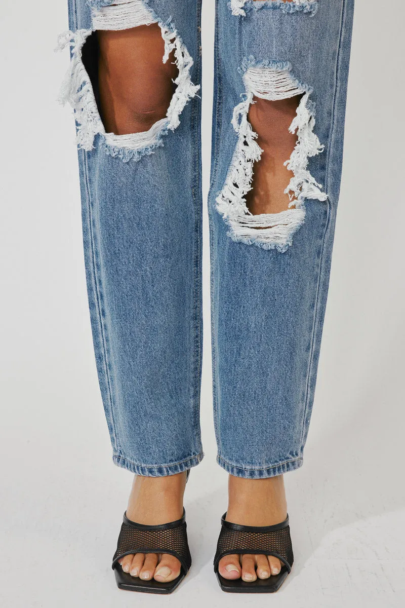 Kyla Ultra High Rise 90's Baggy Jeans