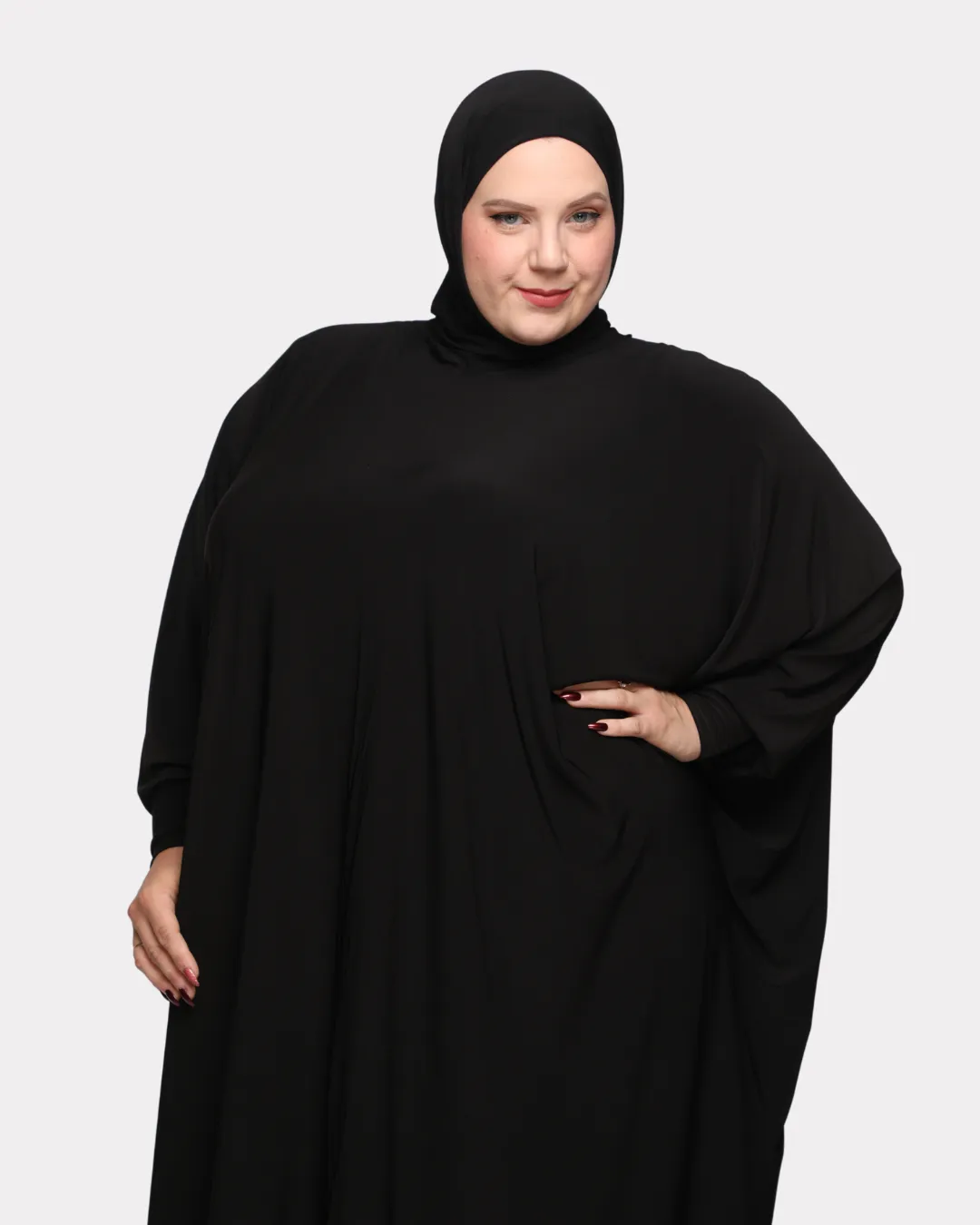 Laila Free size Tunic with Attached Hijab