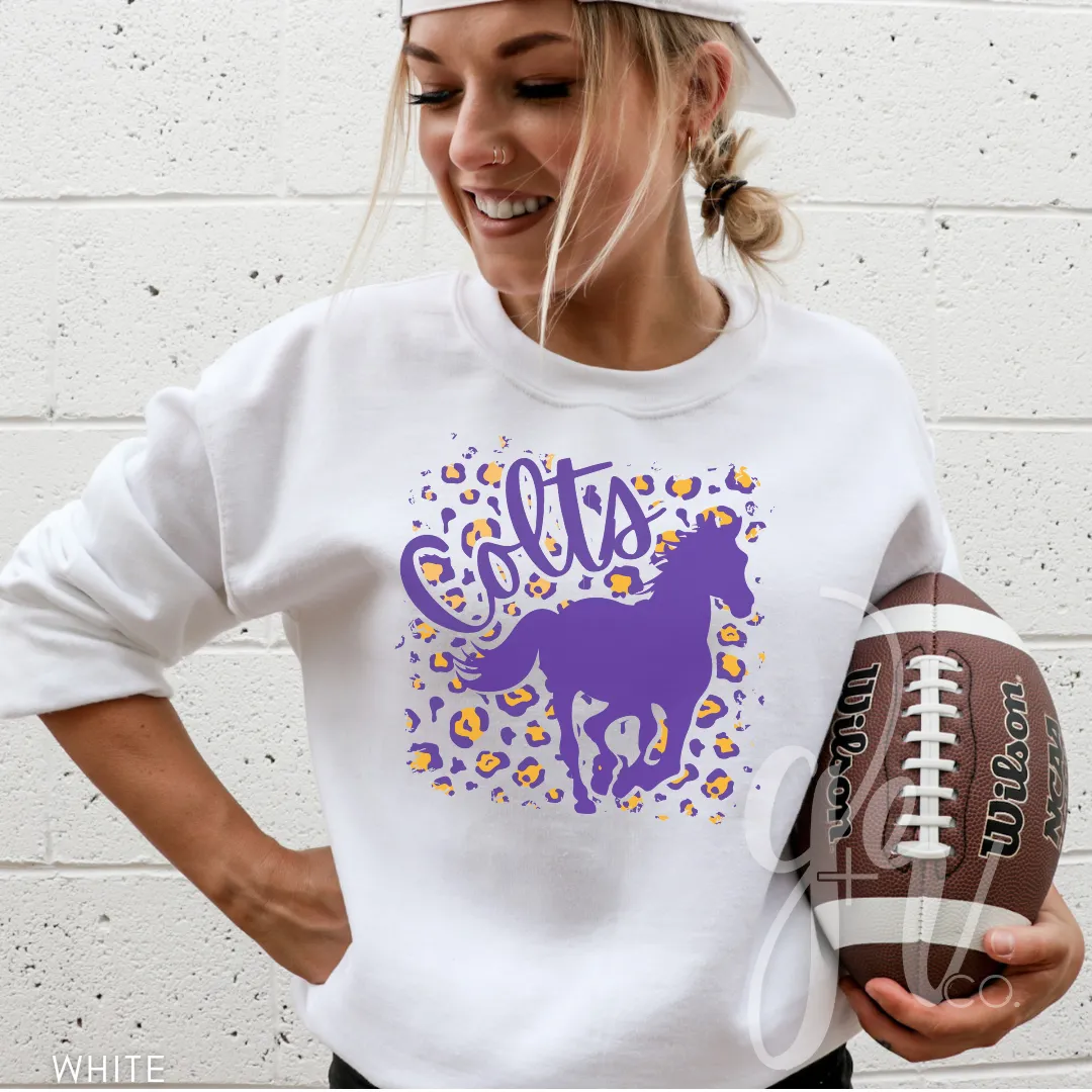 Leopard Colts (Tees Sweatshirts)