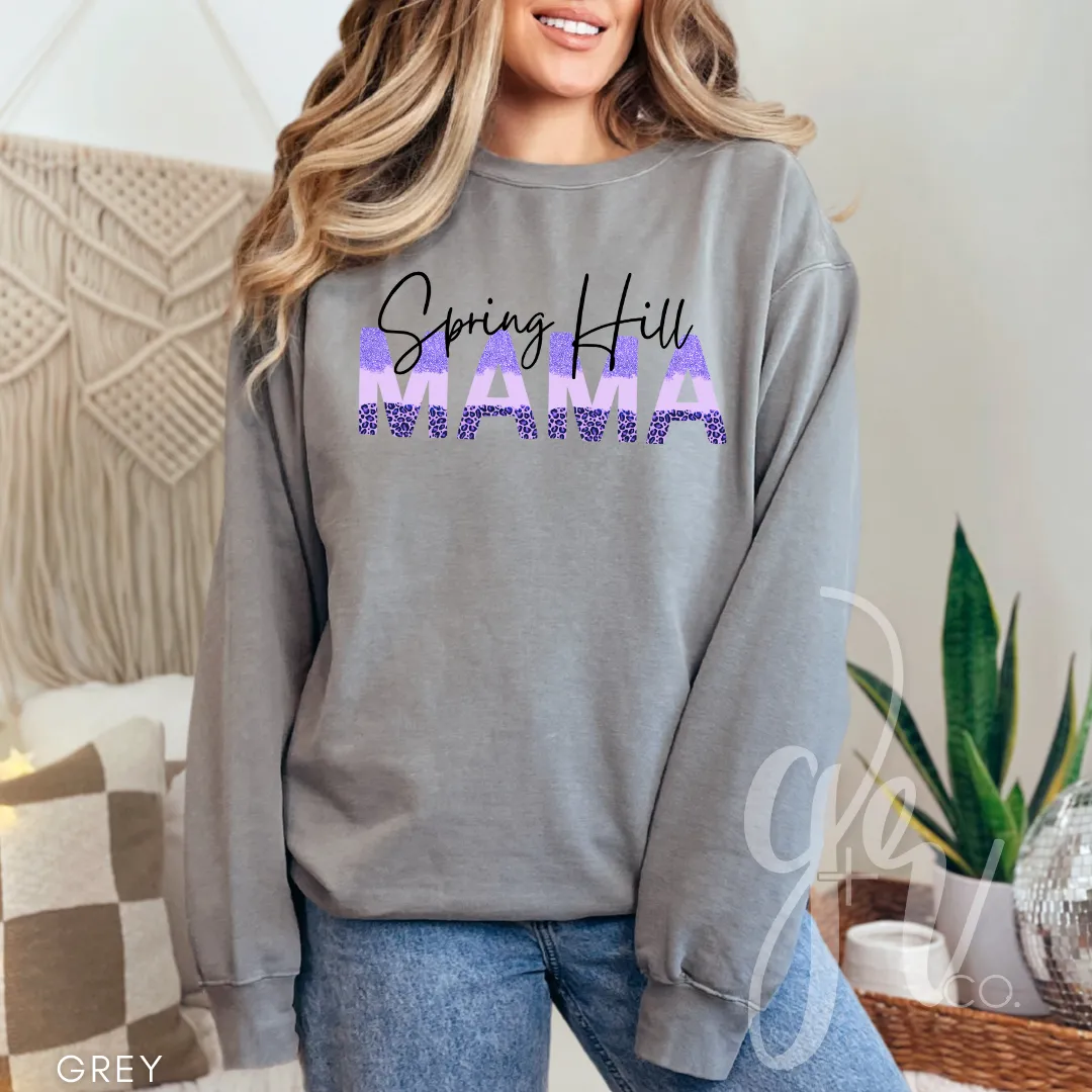 Leopard Spring Hill Mama (Tees Sweatshirts)