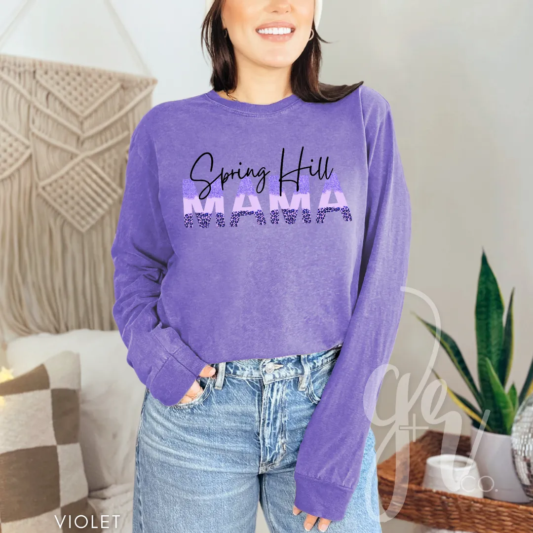 Leopard Spring Hill Mama (Tees Sweatshirts)