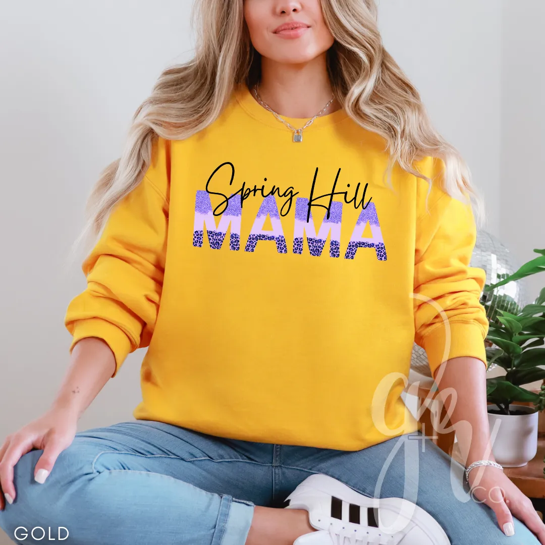 Leopard Spring Hill Mama (Tees Sweatshirts)