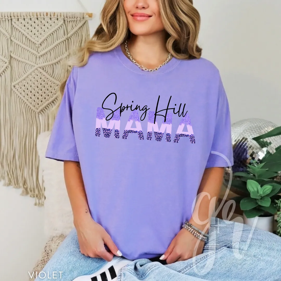 Leopard Spring Hill Mama (Tees Sweatshirts)