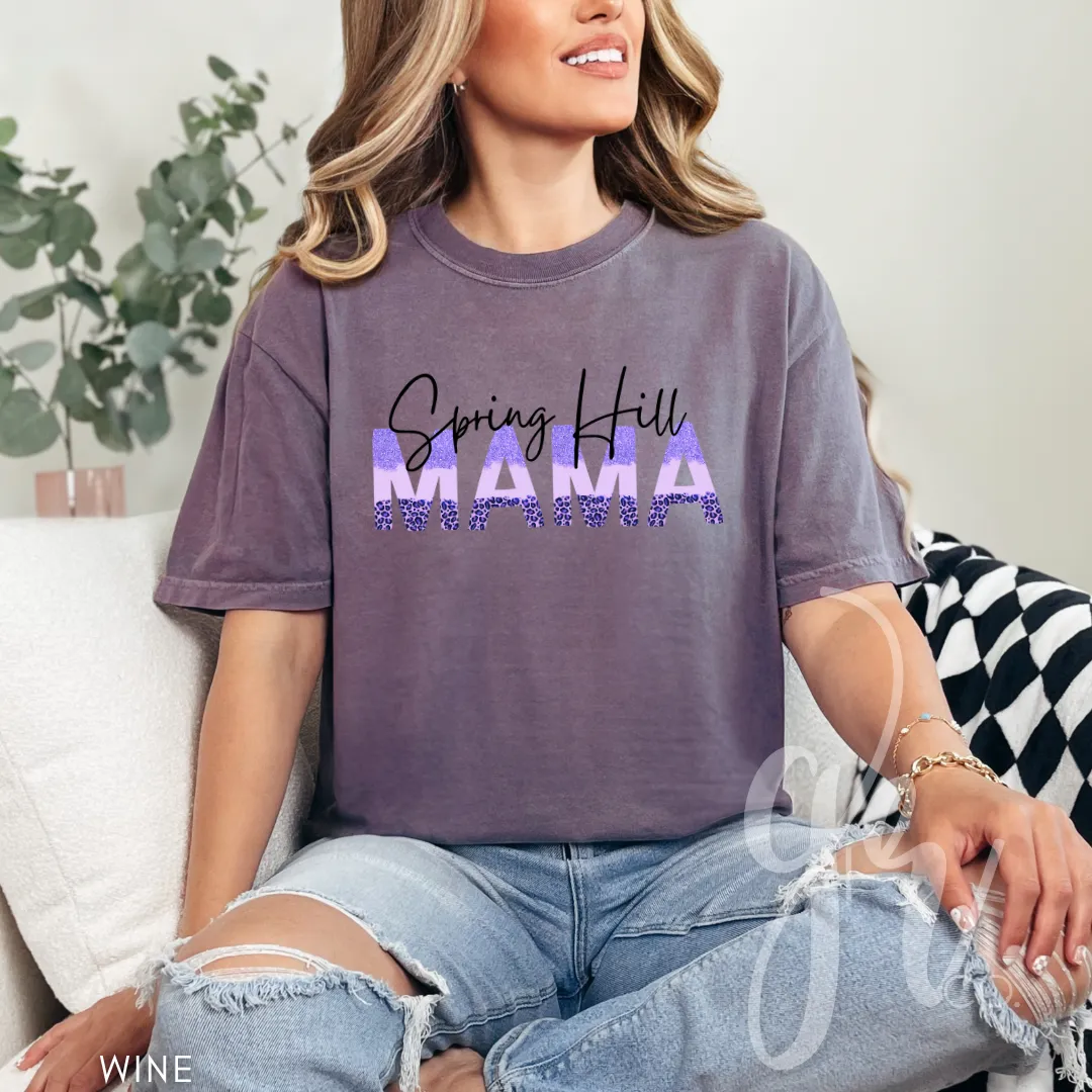 Leopard Spring Hill Mama (Tees Sweatshirts)