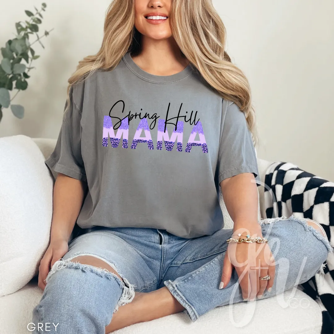 Leopard Spring Hill Mama (Tees Sweatshirts)