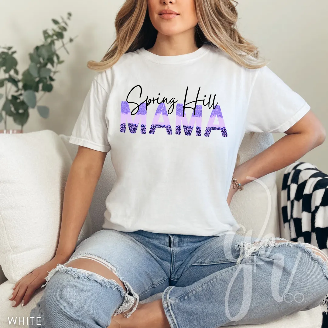 Leopard Spring Hill Mama (Tees Sweatshirts)