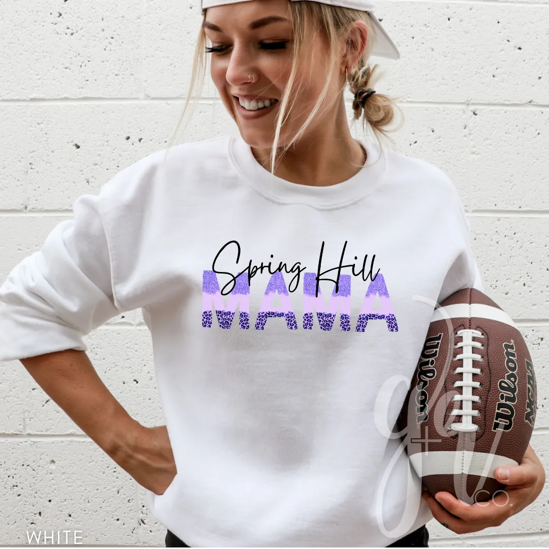 Leopard Spring Hill Mama (Tees Sweatshirts)
