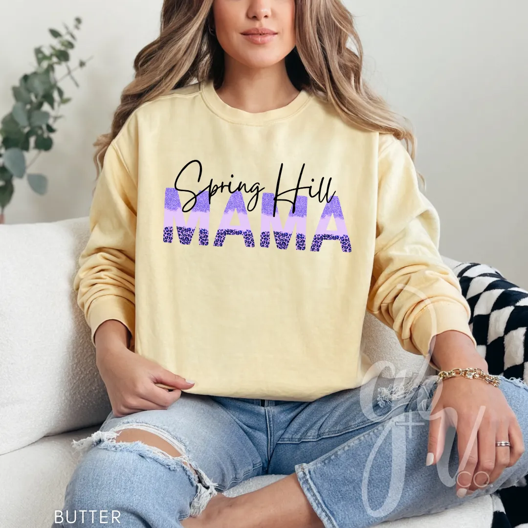Leopard Spring Hill Mama (Tees Sweatshirts)
