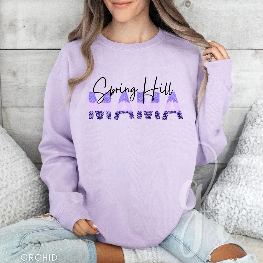 Leopard Spring Hill Mama (Tees Sweatshirts)