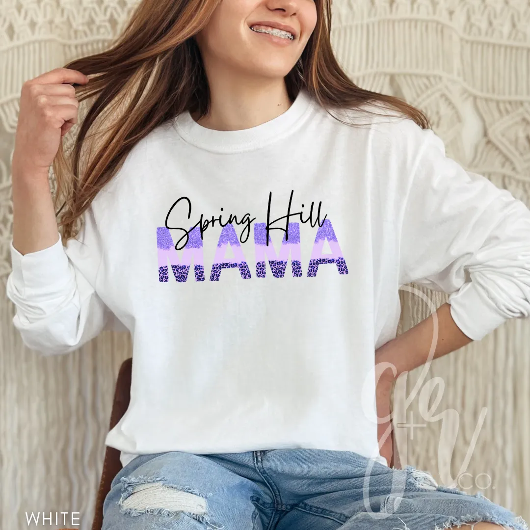 Leopard Spring Hill Mama (Tees Sweatshirts)
