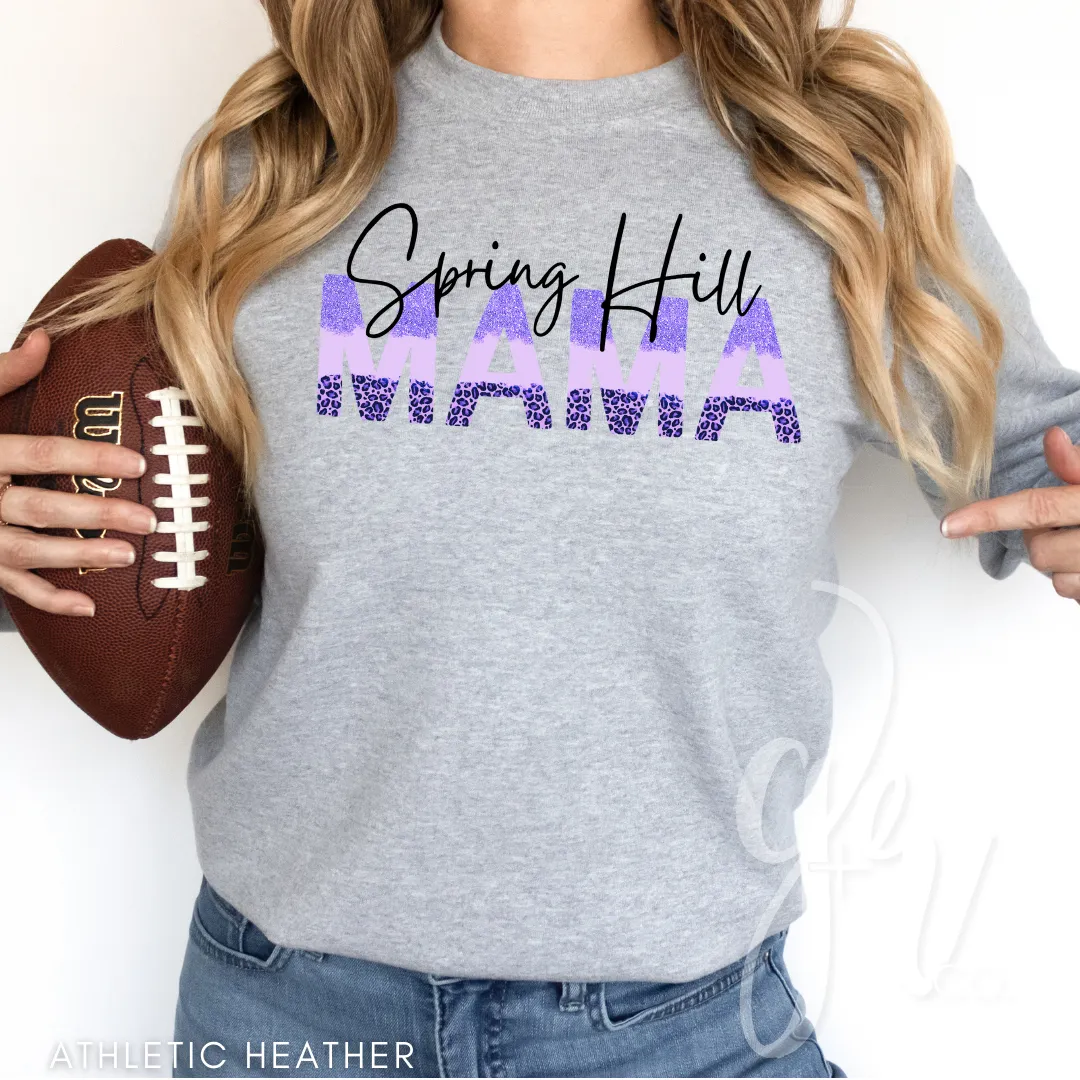 Leopard Spring Hill Mama (Tees Sweatshirts)