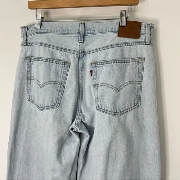 Levi’s 31x28 Baggy Dad Jeans in Light Sugar 0517 blue Midrise