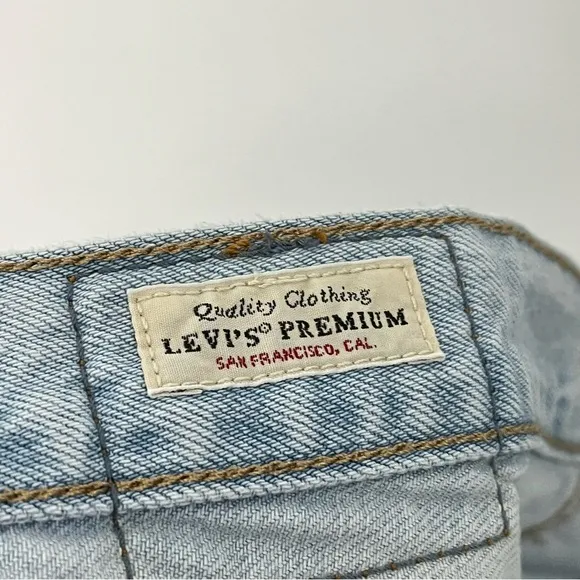 Levi’s 31x28 Baggy Dad Jeans in Light Sugar 0517 blue Midrise