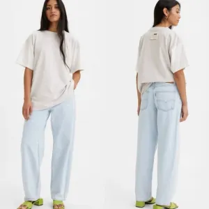 Levi’s 31x28 Baggy Dad Jeans in Light Sugar 0517 blue Midrise