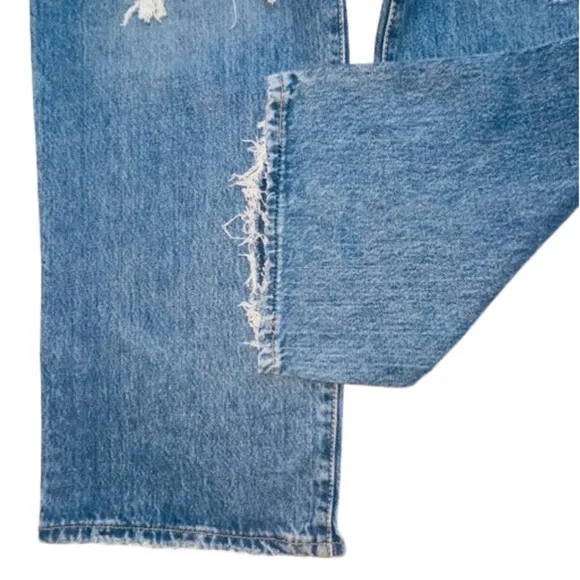Levi's ‘94 Baggy Distressed Wide Leg Jeans medium wash 31