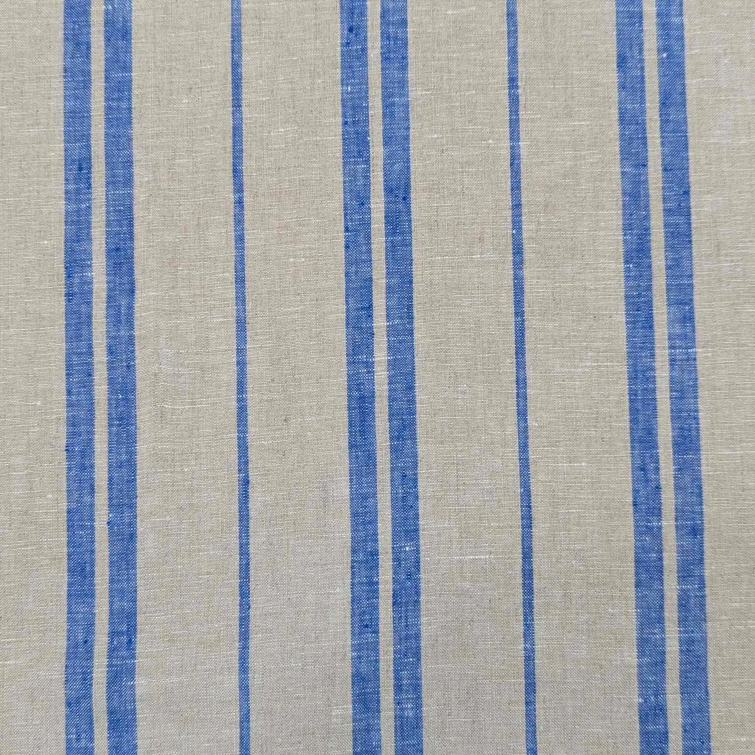 Linen, Azure Stripe