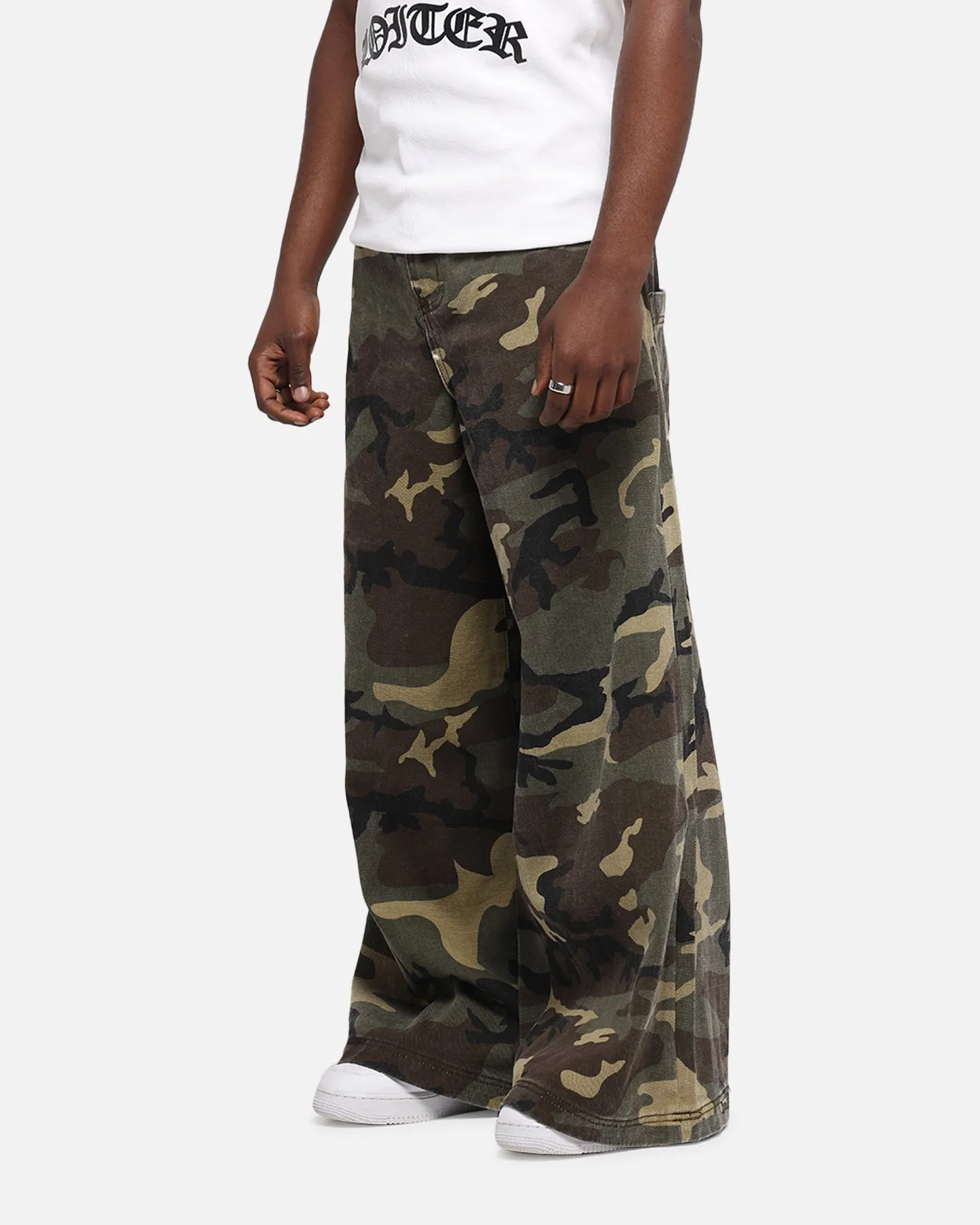 Loiter Skate Jeans Woodland Camo