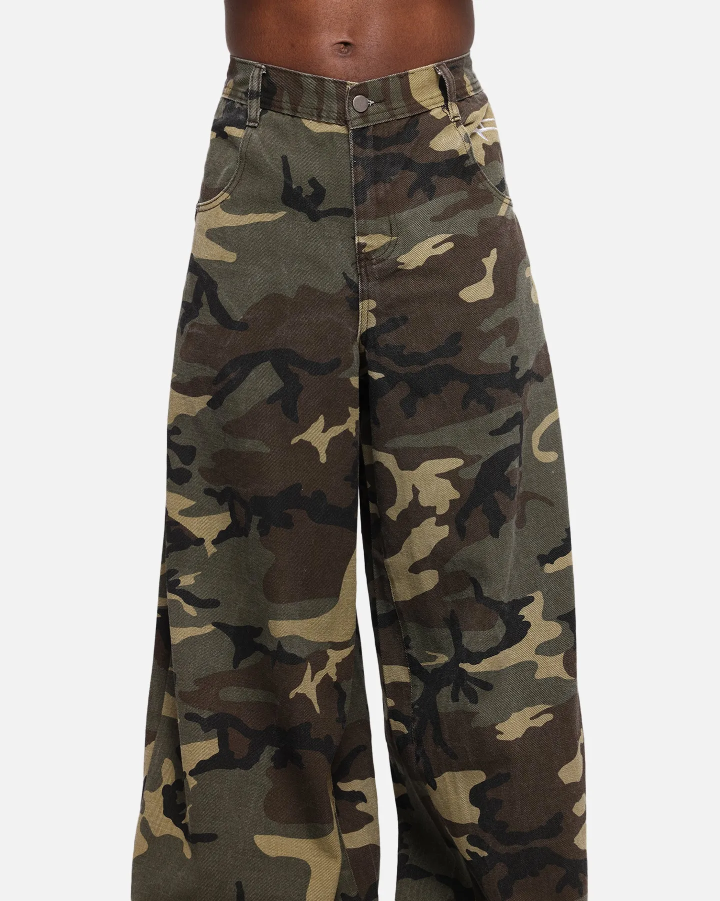 Loiter Skate Jeans Woodland Camo
