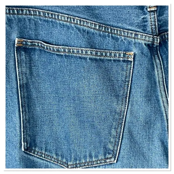 Madewell Baggy Straight Women’s Cotton Blend Jeans Sz 33