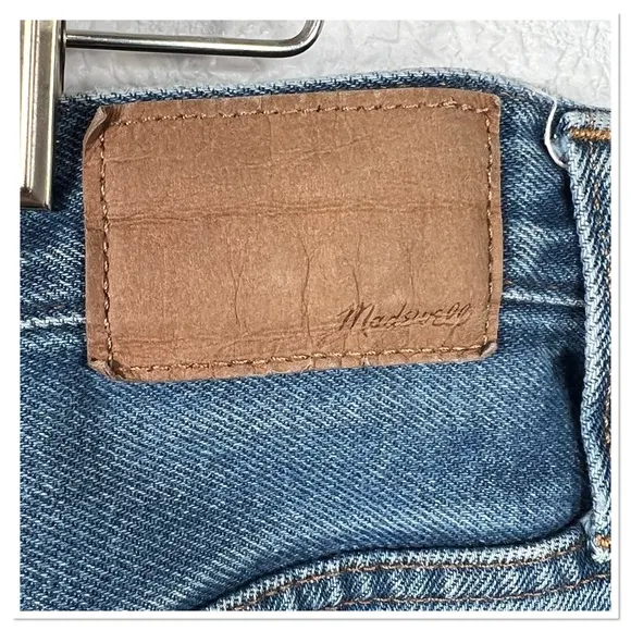 Madewell Baggy Straight Women’s Cotton Blend Jeans Sz 33