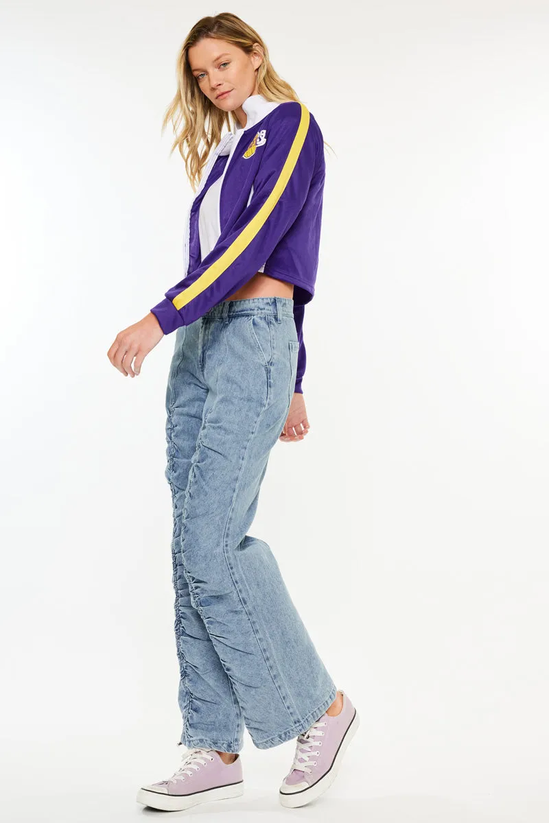 Madison Mid Rise Baggy Fit Jeans
