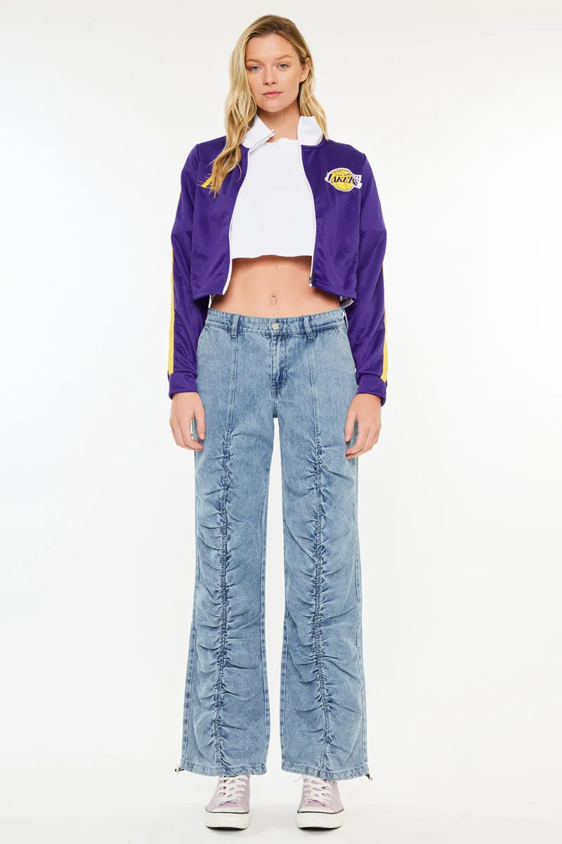 Madison Mid Rise Baggy Fit Jeans