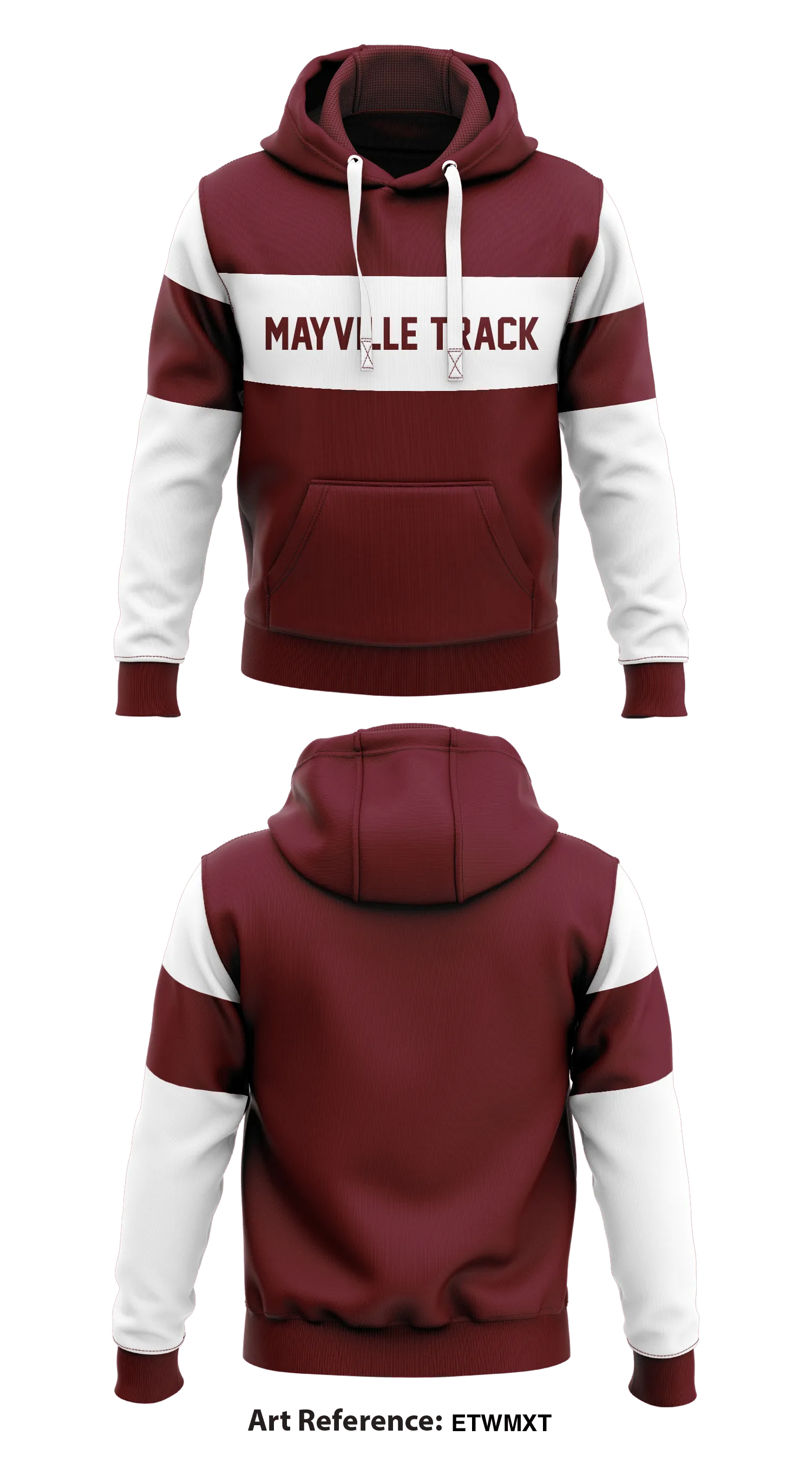 Mayville Store 1  Core Men's Hooded Performance Sweatshirt - etWMxT