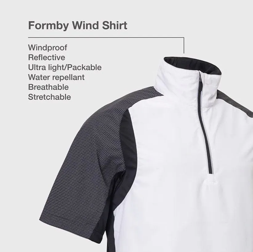 Men's Formby Golf Wind Shirt From Abacus Sportswear US