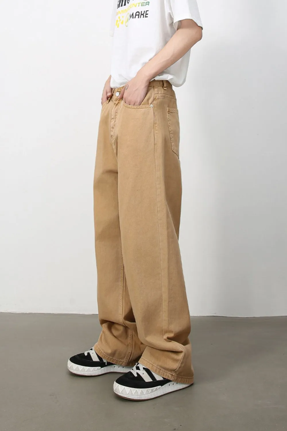 Men's Mid Rise Baggy Jeans