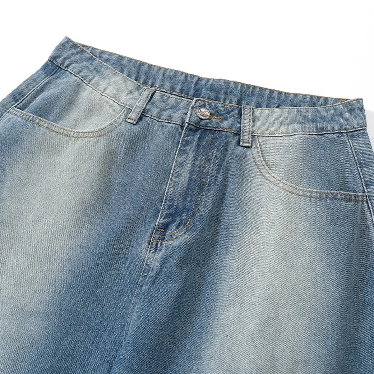 MIRRORED BAGGY JEANS