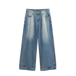 MIRRORED BAGGY JEANS