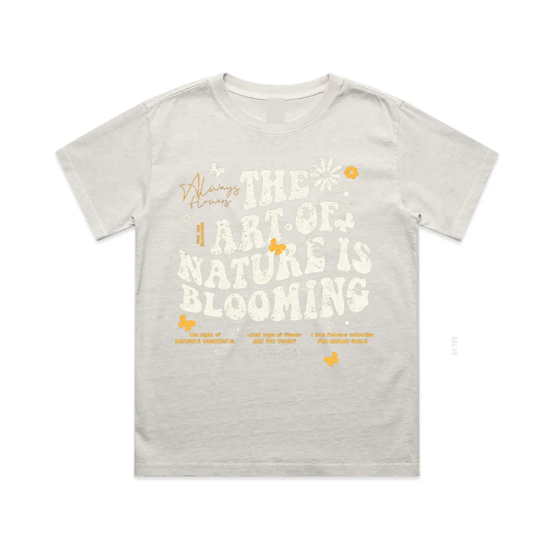 MLW By Design - The Art Of Nature Vintage Oversized Tee