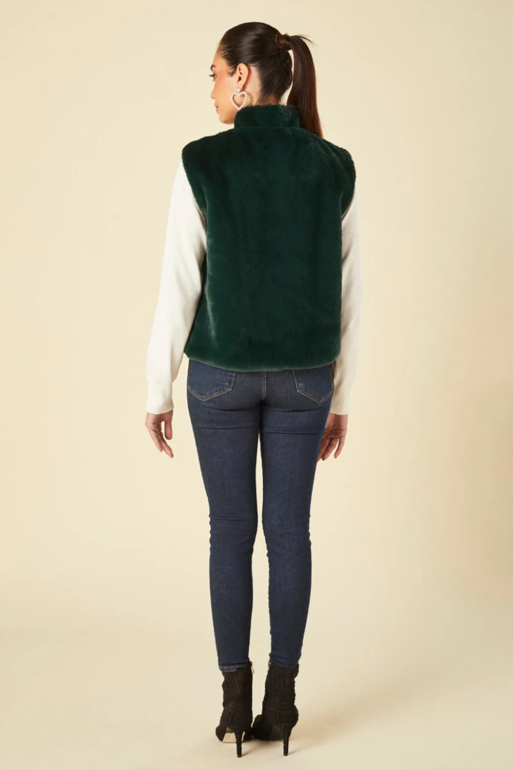 Mock Collar Jacket