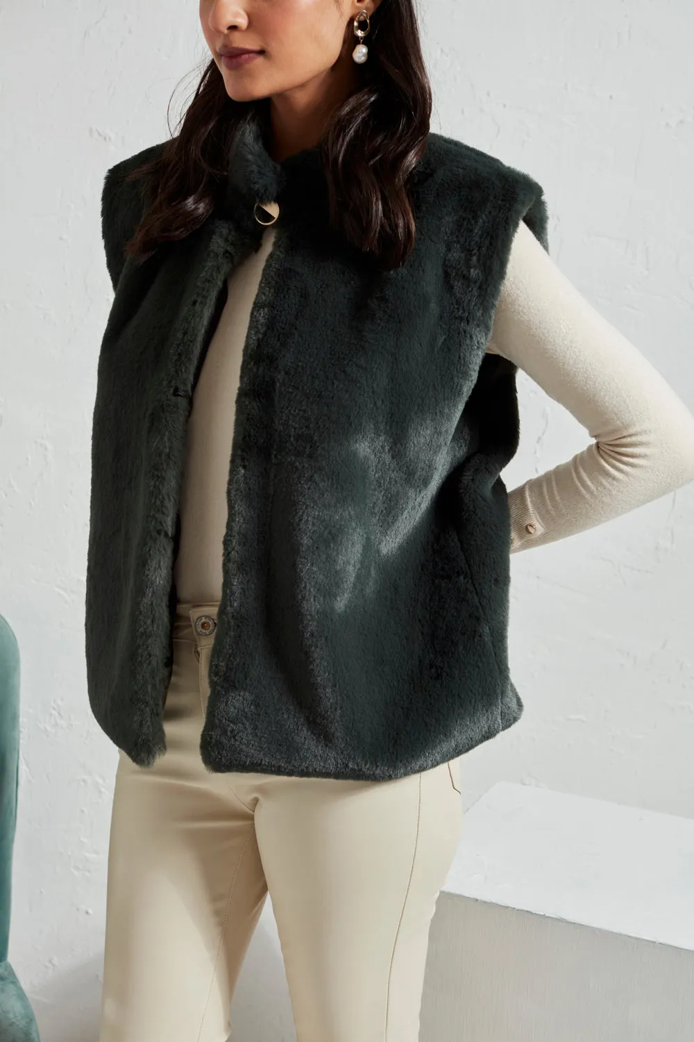 Mock Collar Jacket