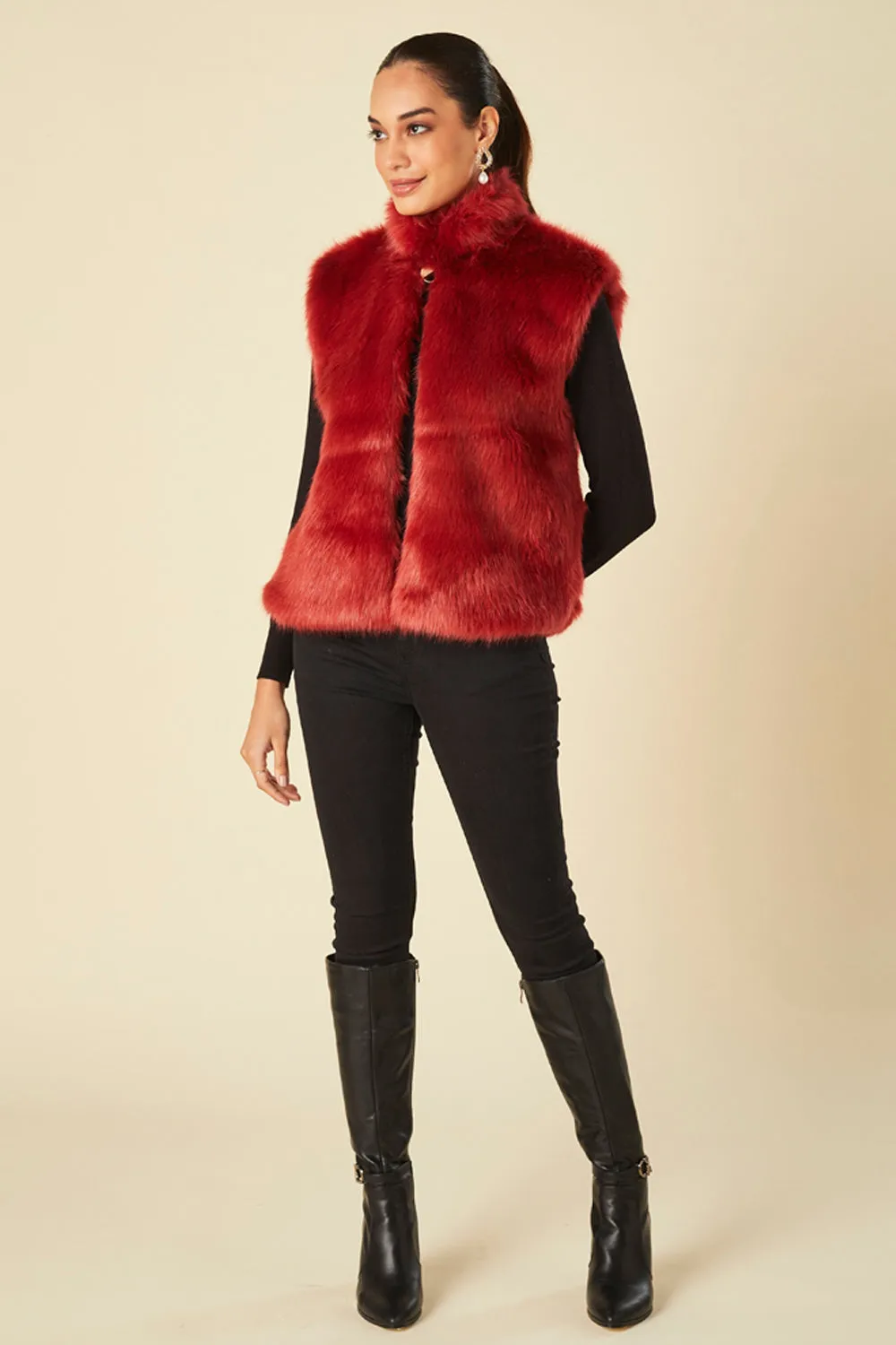 Mock Collar Jacket