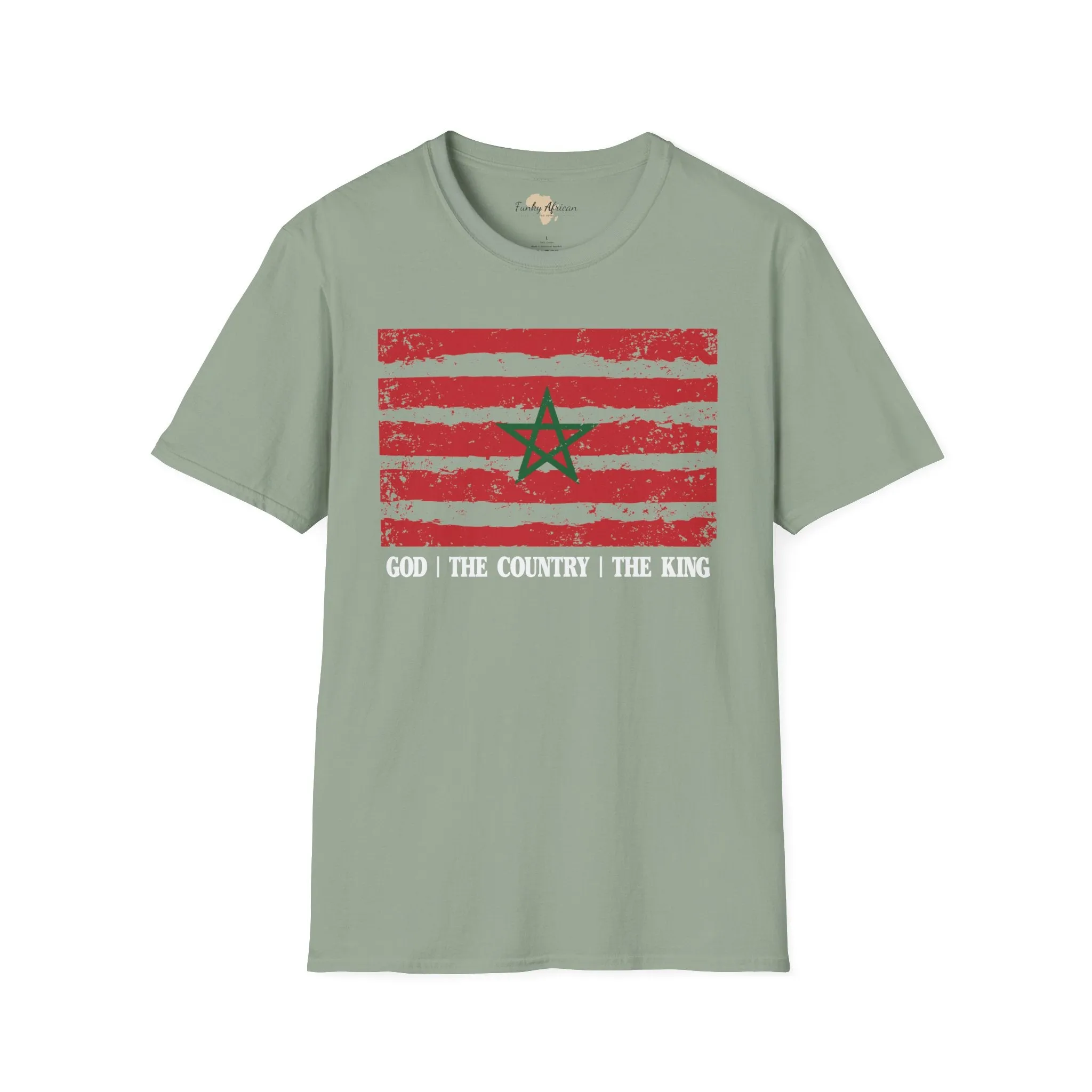 Morocco strip unisex softstyle tee
