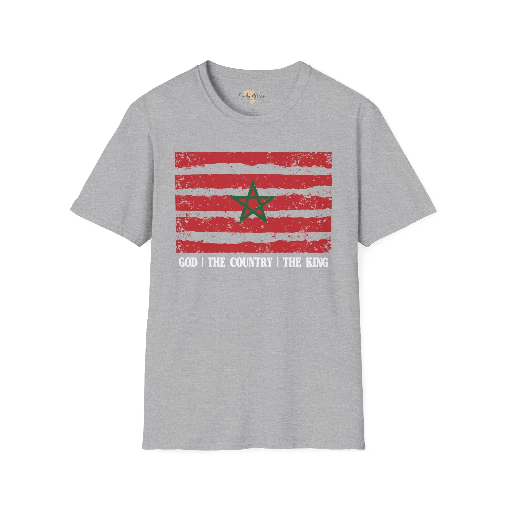 Morocco strip unisex softstyle tee