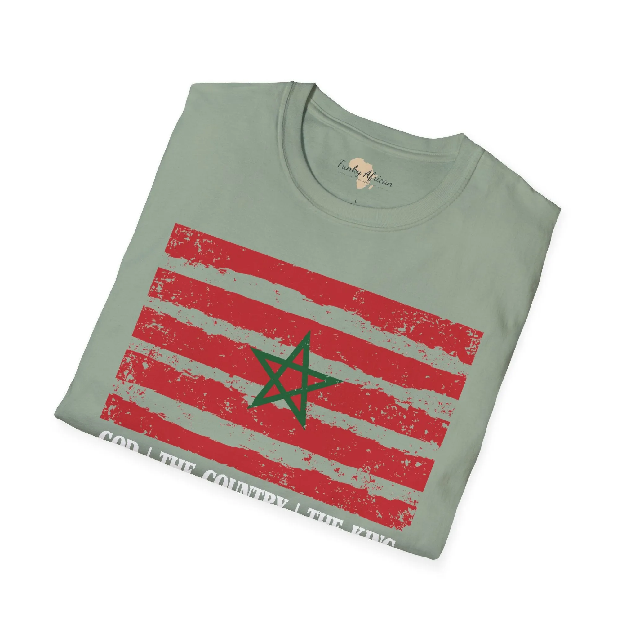 Morocco strip unisex softstyle tee