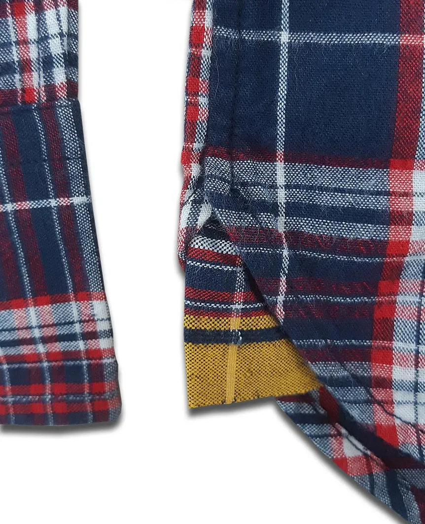 N°5 Classic Buttondown Collar LS Navy